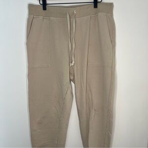 ABLE Tan Louisa Joggers Women's Size XL Athleisure Athleticwear Casual